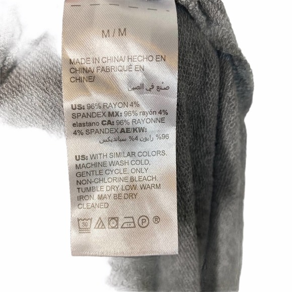 Soma Blouse Womens Loungewear Long Sleeve Top Stretch V Neck Soft Gray Medium - Picture 10 of 10